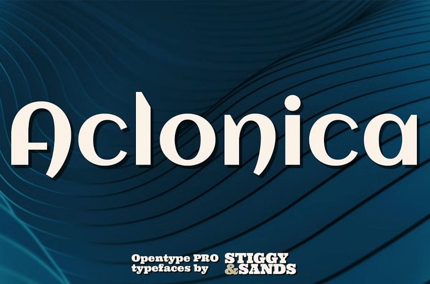 Aclonica Pro Font