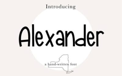 Alexander Handwritten Font