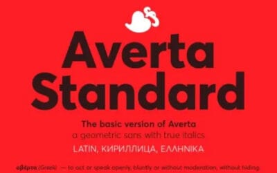 Averta Standard Font