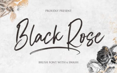 Black Rose Font