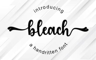 Bleach Font