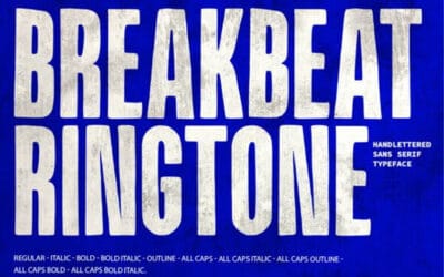Breakbeat Ringtone Font