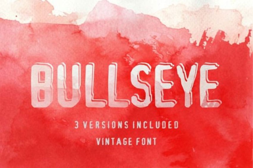 Bullseye Font