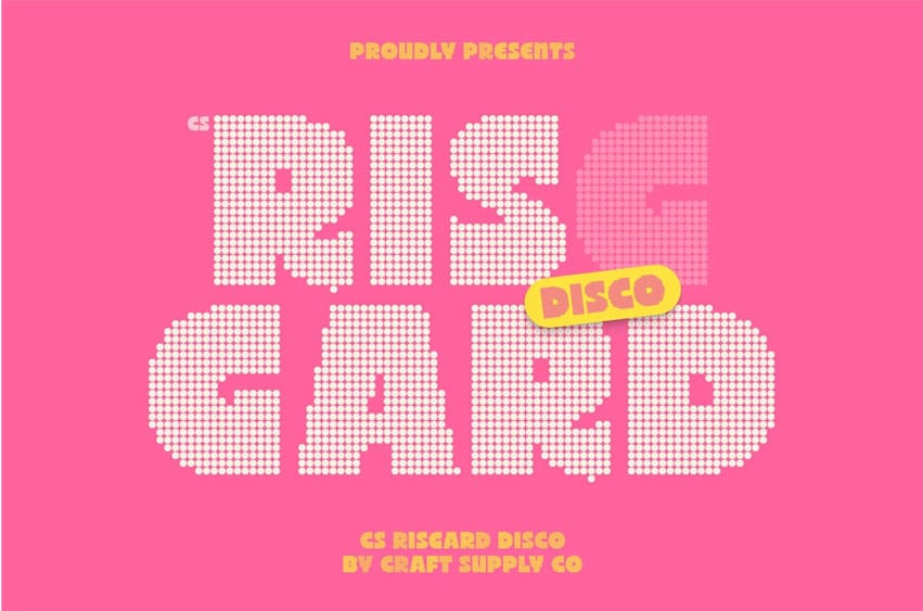CS Risgard Disco Font