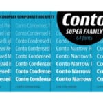 Conto Super Family Font