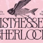 Distressed Sherlock Font