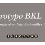 Eurotypo BKL Font