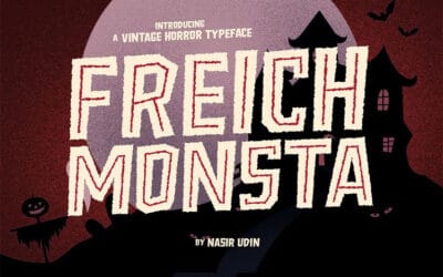 Freich Monsta Font