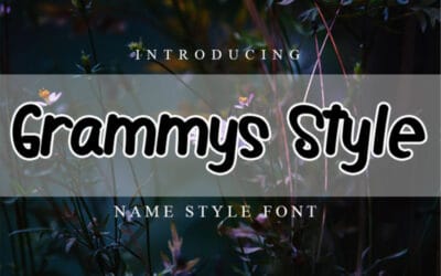 Grammys Style Font