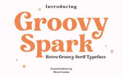 Groovy Spark Font