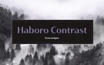 Haboro Contrast Font