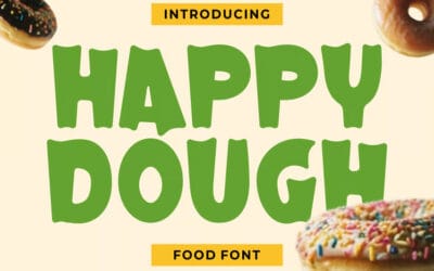 Happy Dough Font
