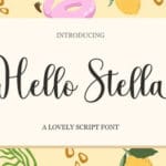 Hello Stella Font