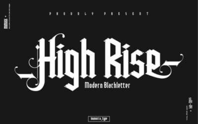 High Rise Font