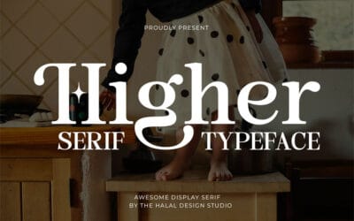 Higher Regular Font