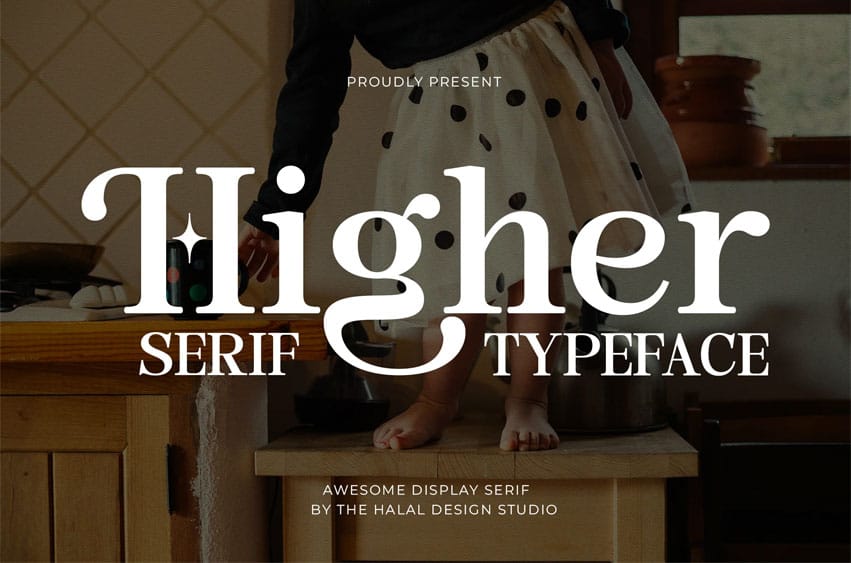 Higher Regular Font