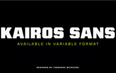 Kairos Sans Font