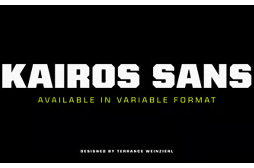Kairos Sans Font
