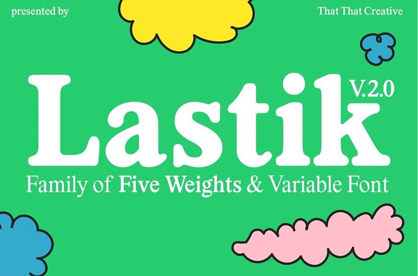 Lastik Font