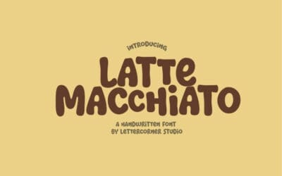 Latte Macchiato Font