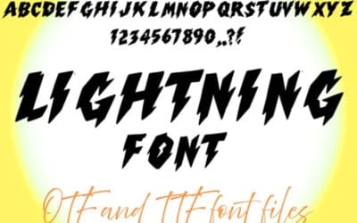 Lightning Font