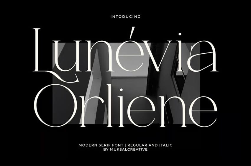 Lunévia Orliene Font