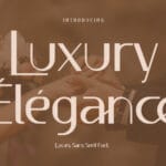 Luxury Élégance Font