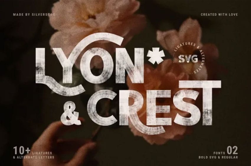 Lyon & Crest Font