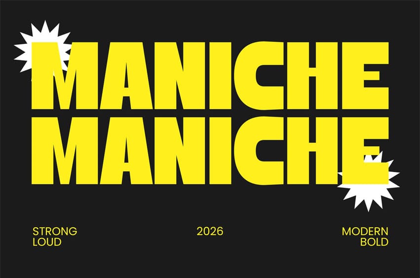 Maniche Font