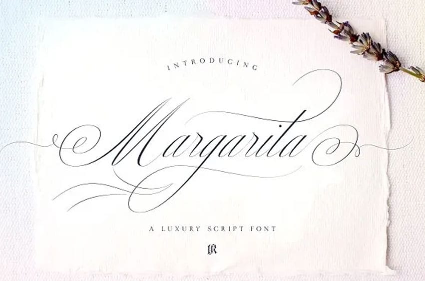 Margarita Script Font