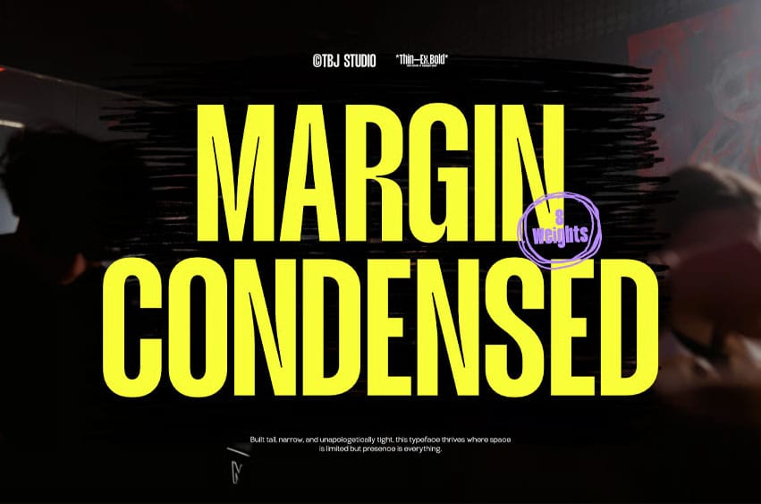 Margin Condensed Font