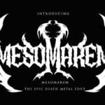 MesoMareM Font