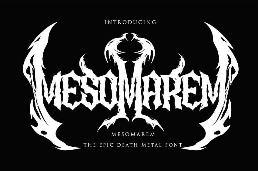 MesoMareM Font