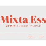Mixta Essential Font