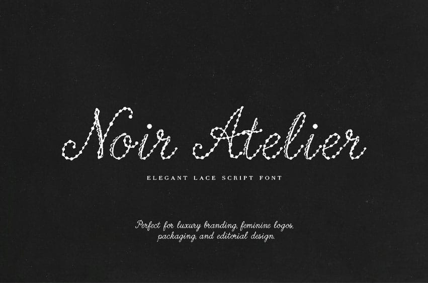 Noir Atelier Font