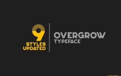Overgrow Typeface Font