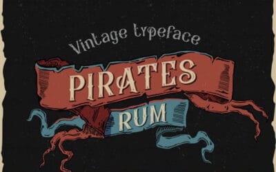 Pirates Rum Font