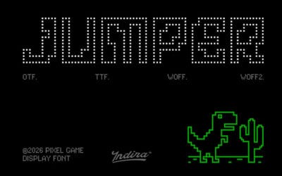 Pixel Jumper Font