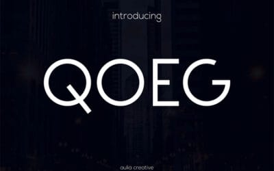 Qoeg Font