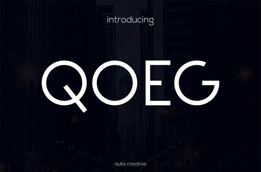 Qoeg Font