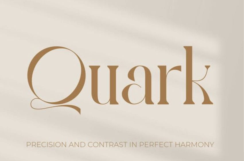 Quark Serif Font