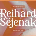 Reihard Sejenak Font