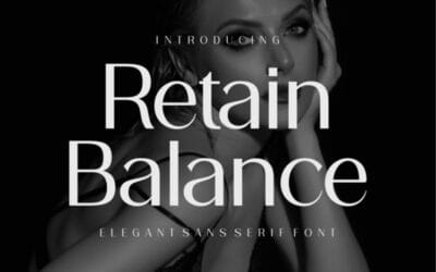 Retain Balance Font