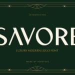 Savore Font
