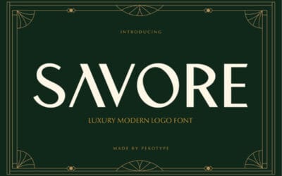 Savore Font