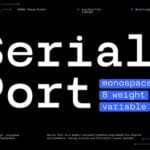 Serial Port Font