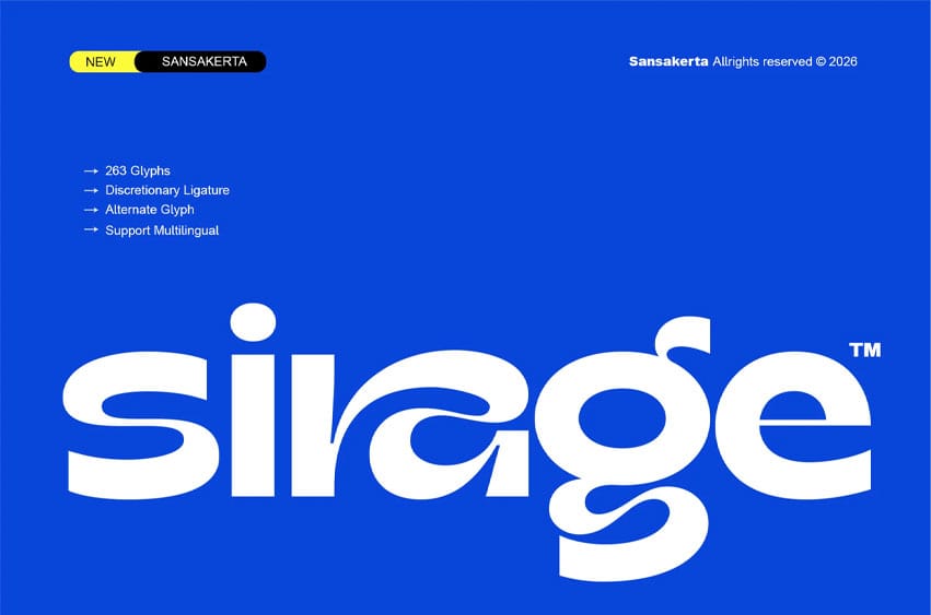 Sirage Font