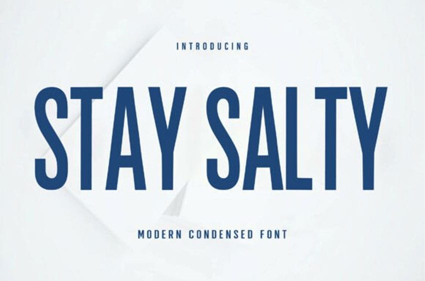 Stay Salty Font