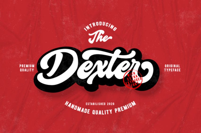 The Dexter Font