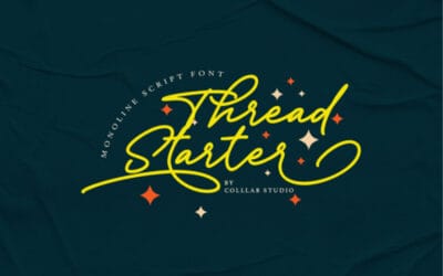 Thread Starter Font